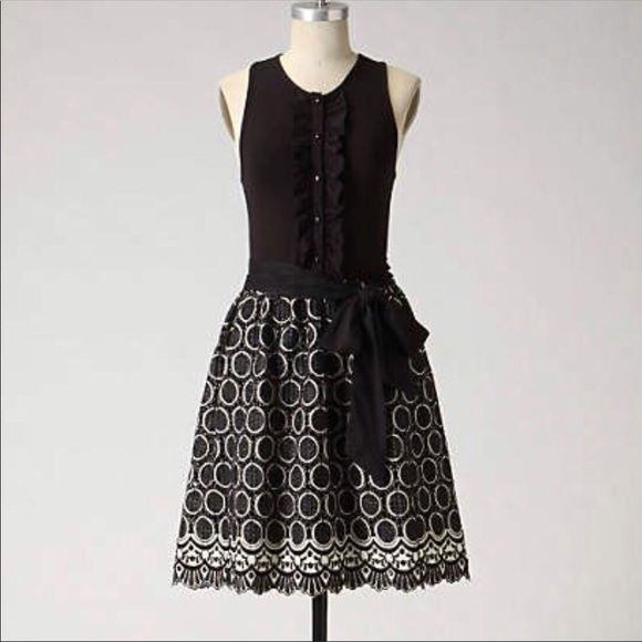 Anthropologie Dresses & Skirts - Anthro Weston Wear Annular Circle Crochet Dress